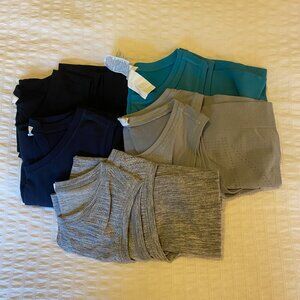 Athleta In Motion Seamless Tank - Bundle of Five - Size Medium